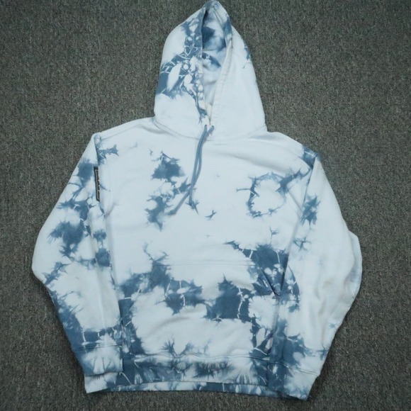 Legends Other - Legends Hoodie Mens Large Blue Fairfax Tie Dye Pullover Hooded Pockets